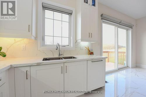 66 Dairymaid Road, Brampton, ON - Indoor Photo Showing Kitchen With Double Sink