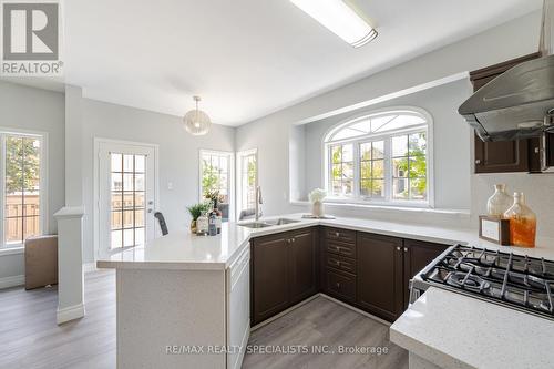 34 Blue Whale Boulevard, Brampton, ON - Indoor Photo Showing Kitchen With Double Sink