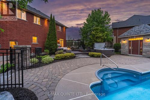 48 Settlers Landing Drive, Quinte West, ON - Outdoor With In Ground Pool With Exterior