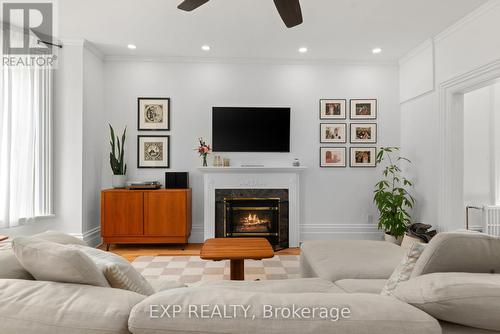 276 William Street, Belleville, ON - Indoor Photo Showing Living Room With Fireplace