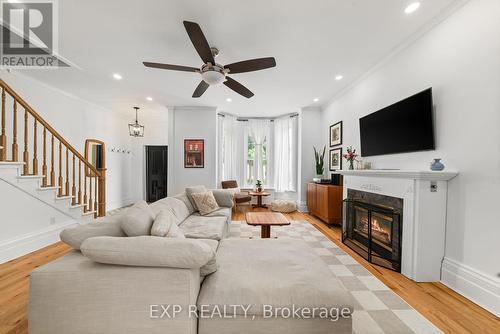 276 William Street, Belleville, ON - Indoor Photo Showing Living Room With Fireplace