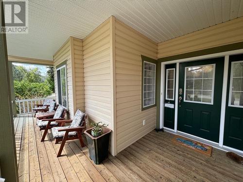 543 Hartland Avenue, Midway, BC - Outdoor With Deck Patio Veranda With Exterior