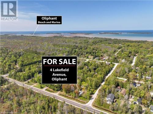 4 Lakefield Avenue, South Bruce Peninsula, ON - Outdoor With Body Of Water With View