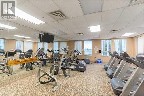 709 - 4889 Kimbermount Avenue, Mississauga, ON - Indoor Photo Showing Gym Room