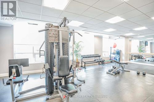1002 - 30 North Park Road, Vaughan, ON - Indoor Photo Showing Gym Room