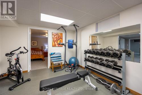 6 Longfellow Court, Whitby, ON - Indoor Photo Showing Gym Room