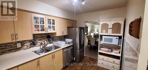 1802 - 3380 Eglinton Avenue E, Toronto, ON - Indoor Photo Showing Kitchen With Double Sink