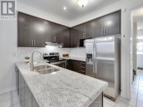 115 Pedwell Street, Clarington, ON - Indoor Photo Showing Kitchen With Stainless Steel Kitchen With Double Sink With Upgraded Kitchen