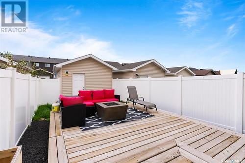 3473 Green Lavender Drive, Regina, SK - Outdoor With Deck Patio Veranda
