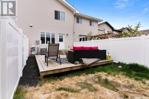 3473 Green Lavender Drive, Regina, SK - Outdoor With Deck Patio Veranda With Exterior