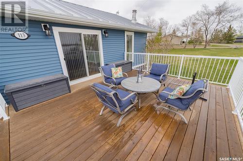 113 Merle Crescent, Macpheat Park, SK - Outdoor With Deck Patio Veranda With Exterior