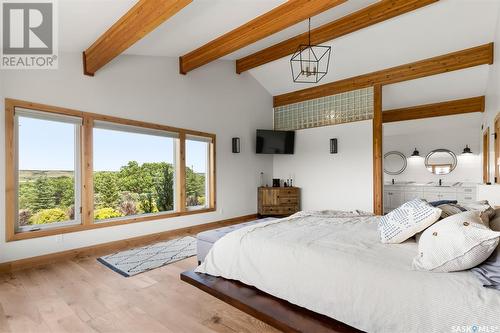 Lumsden Leach Acreage, Lumsden Rm No. 189, SK - Indoor Photo Showing Bedroom