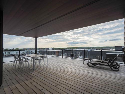 Terrasse - 304-7150 Boul. Des Athlètes, Trois-Rivières, QC - Outdoor With Deck Patio Veranda With View