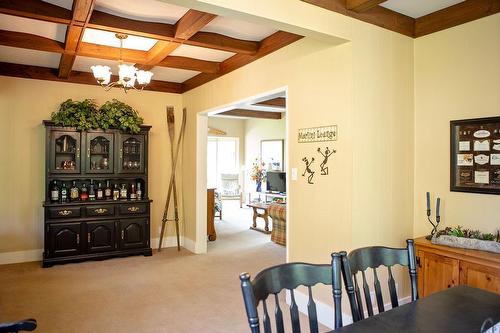 595 Valhalla Road, Nelson, BC - Indoor Photo Showing Dining Room