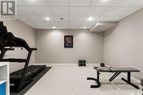 3336 Windsor Park Crescent, Regina, SK - Indoor Photo Showing Gym Room