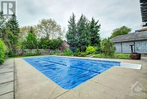 1671 St Barbara Street N, Ottawa, ON - Outdoor With In Ground Pool With Backyard