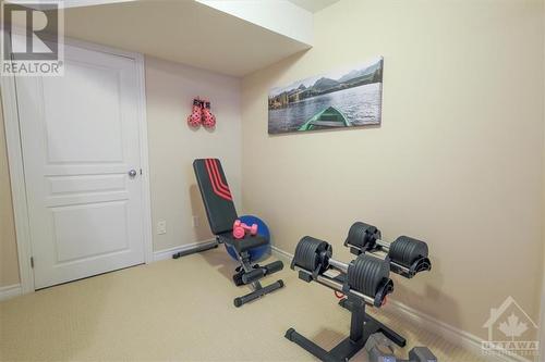 6077 North Bluff Drive, Ottawa, ON - Indoor Photo Showing Gym Room