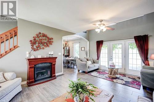524 Hoover Road, Stirling-Rawdon, ON - Indoor Photo Showing Living Room With Fireplace