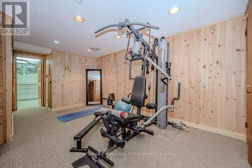 1288 Fairway Court, Burlington, ON - Indoor Photo Showing Gym Room