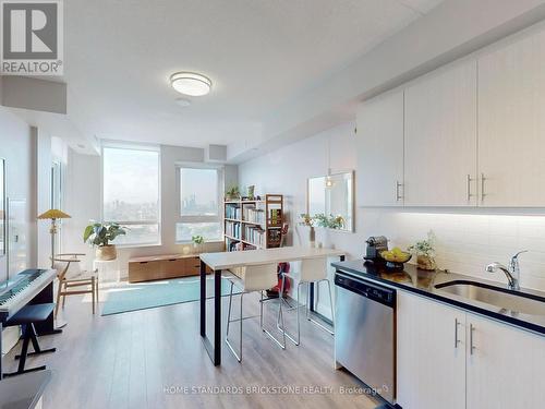 1713 - 17 Zorra Street, Toronto, ON - Indoor Photo Showing Kitchen With Upgraded Kitchen