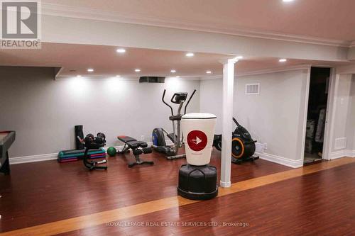 9 Briardale Road, Brampton, ON - Indoor Photo Showing Gym Room