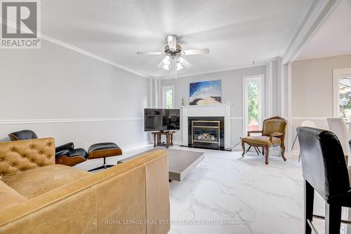 9 Briardale Road, Brampton, ON - Indoor With Fireplace