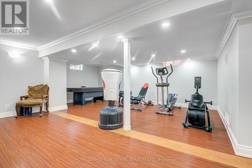 9 Briardale Road, Brampton, ON - Indoor Photo Showing Gym Room