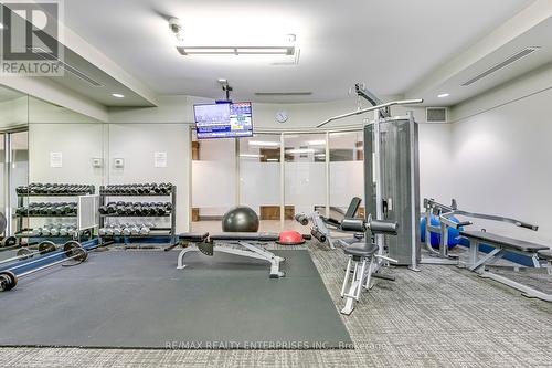 1111 - 2379 Central Park Drive, Oakville, ON - Indoor Photo Showing Gym Room