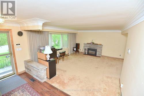 3023 St Clair Avenue, Burlington, ON - Indoor With Fireplace