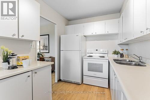 1305 - 250 Scarlett Road, Toronto, ON - Indoor Photo Showing Kitchen With Double Sink