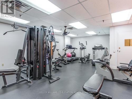 1305 - 250 Scarlett Road, Toronto, ON - Indoor Photo Showing Gym Room