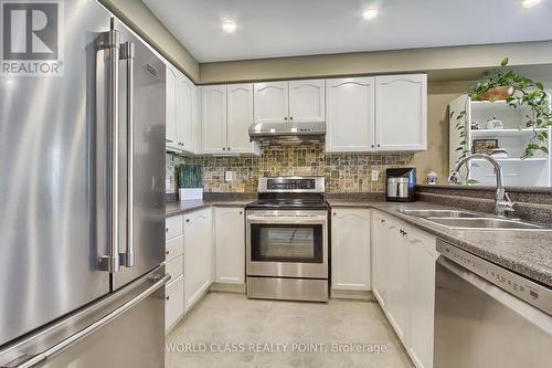 2775 Bur Oak Avenue, Markham, ON - Indoor Photo Showing Kitchen With Double Sink