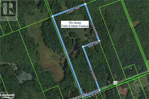 70+ Acres only 15km to Downtown Huntsville & 5km to Public Access on Lake of Bays! - 1322 Britannia Road, Huntsville, ON - Other