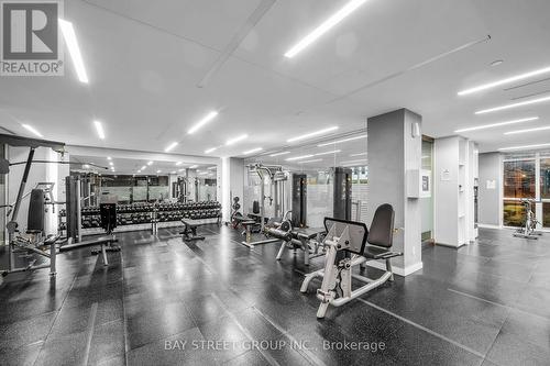 2504 - 55 Regent Park Boulevard, Toronto, ON - Indoor Photo Showing Gym Room