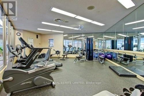 1206 - 20 Guildwood Parkway, Toronto, ON - Indoor Photo Showing Gym Room