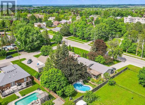 189 Angeline Street N, Kawartha Lakes, ON - Outdoor With In Ground Pool With View