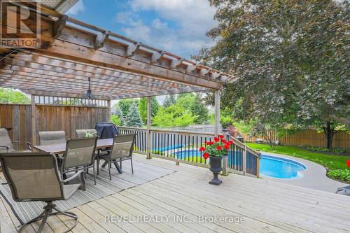 189 Angeline Street N, Kawartha Lakes, ON - Outdoor With In Ground Pool With Deck Patio Veranda With Exterior
