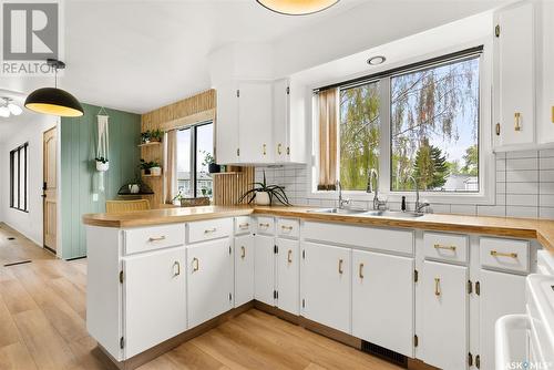 202 Maclean Street, Raymore, SK - Indoor Photo Showing Kitchen With Double Sink