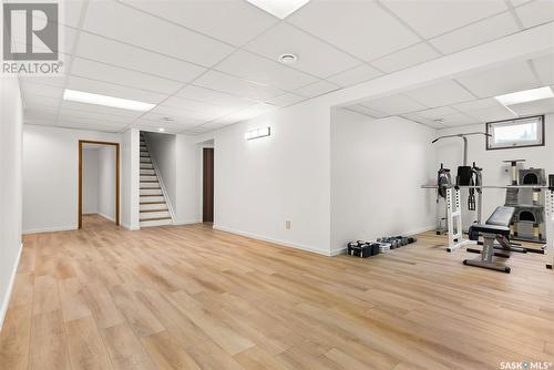 202 Maclean Street, Raymore, SK - Indoor Photo Showing Gym Room
