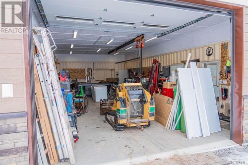 88 Mitchell Road, Kapuskasing, ON - Indoor Photo Showing Garage