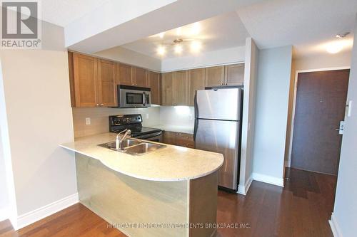 3403 - 763 Bay Street, Toronto, ON - Indoor Photo Showing Kitchen With Double Sink