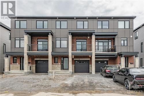 145 Lemon Leaf Lane, Ottawa, ON - Outdoor With Balcony With Facade