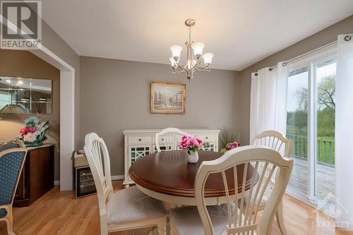 3756 Dunrobin Road, Ottawa, ON - Indoor Photo Showing Dining Room