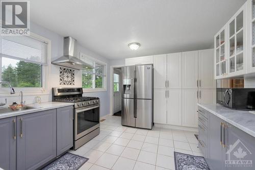 3756 Dunrobin Road, Ottawa, ON - Indoor Photo Showing Kitchen With Stainless Steel Kitchen