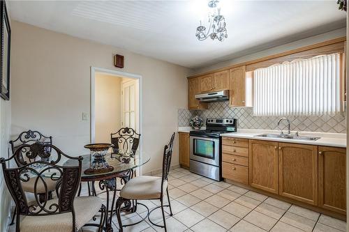 776 Upper Sherman Avenue, Hamilton, ON - Indoor Photo Showing Kitchen With Double Sink