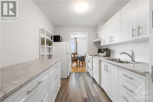 2625 Regina Street Unit#1801, Ottawa, ON - Indoor Photo Showing Kitchen With Double Sink