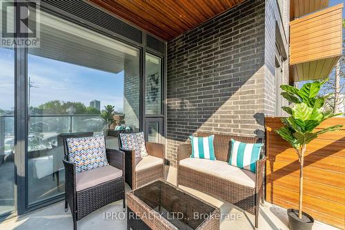 307 - 21 Park Street E, Mississauga, ON - Outdoor With Deck Patio Veranda With Exterior