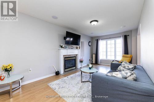22 Jonesridge Drive S, Ajax, ON - Indoor Photo Showing Living Room With Fireplace