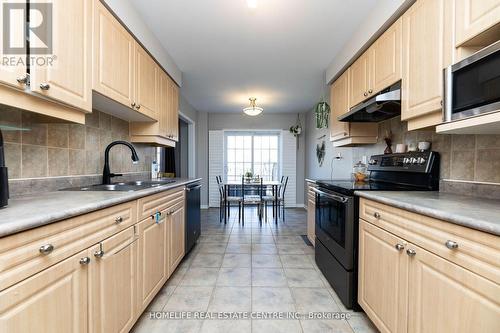 22 Jonesridge Drive S, Ajax, ON - Indoor Photo Showing Kitchen With Double Sink