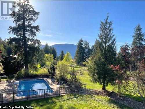 3971 30 Street Ne, Salmon Arm, BC - Outdoor With In Ground Pool With View